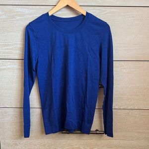Lululemon Blue Relaxed Swiftly Tech Longsleeve